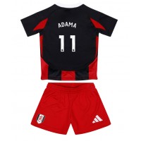 Fulham Adama Traore #11 Bortatröja Barn 2024-25 Kortärmad (+ Korta byxor)